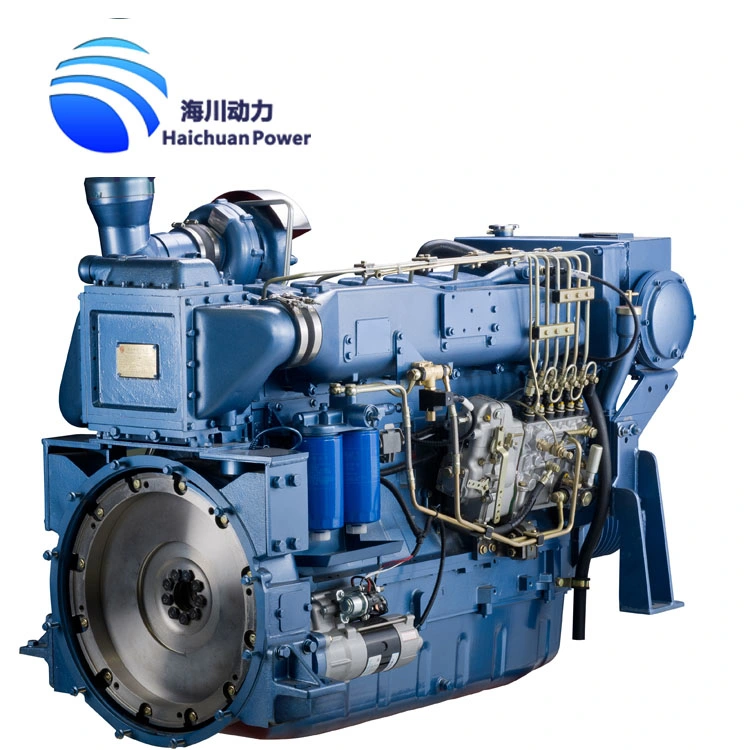 Light Fishing Boat Weichai Diesel Marine Engine with Wp12c350-15