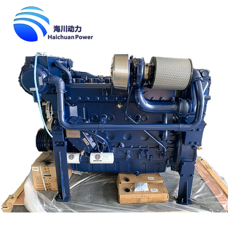 Light Fishing Boat Weichai Diesel Marine Engine with Wp12c350-15