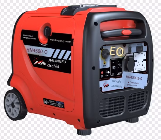 5kVA 110V 60Hz ポータブルサイレントインバーターガソリン発電機